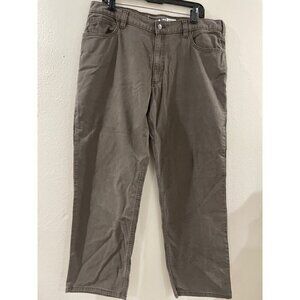 Carhartt Men' 38x30 cargo relaxed fit color dark khaki pants
